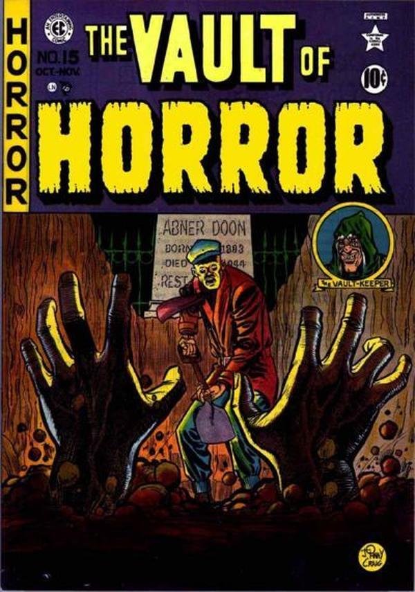 The Vault of Horror #15 cover