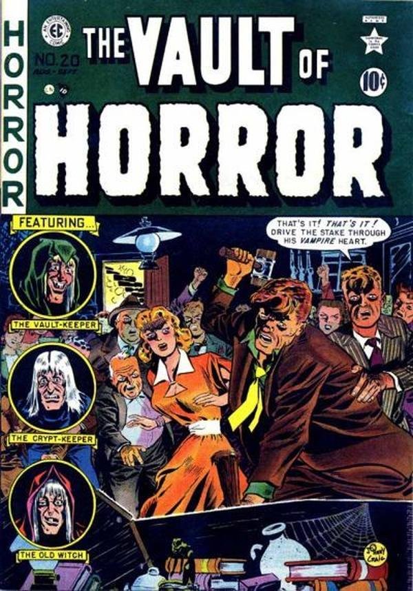 The Vault of Horror #20 cover