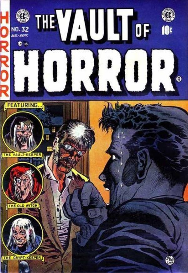 The Vault of Horror #32 cover