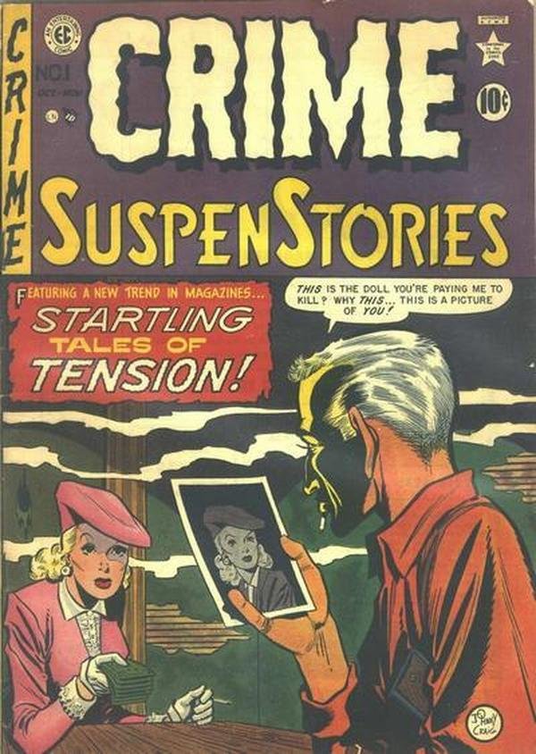 Crime SuspenStories #1 cover