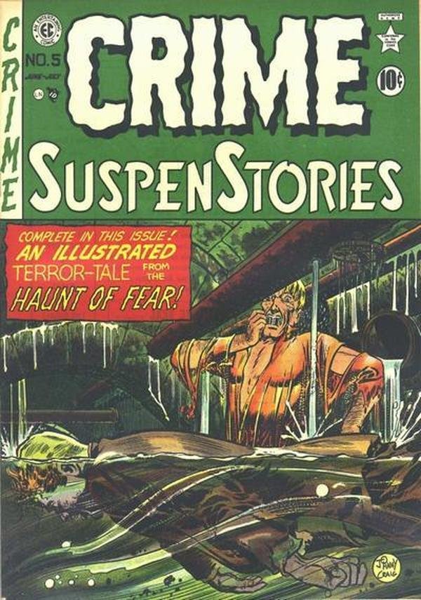 Crime SuspenStories #5 cover