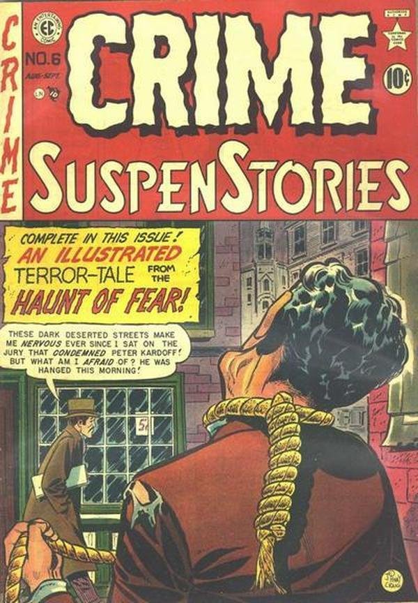 Crime SuspenStories #6 cover