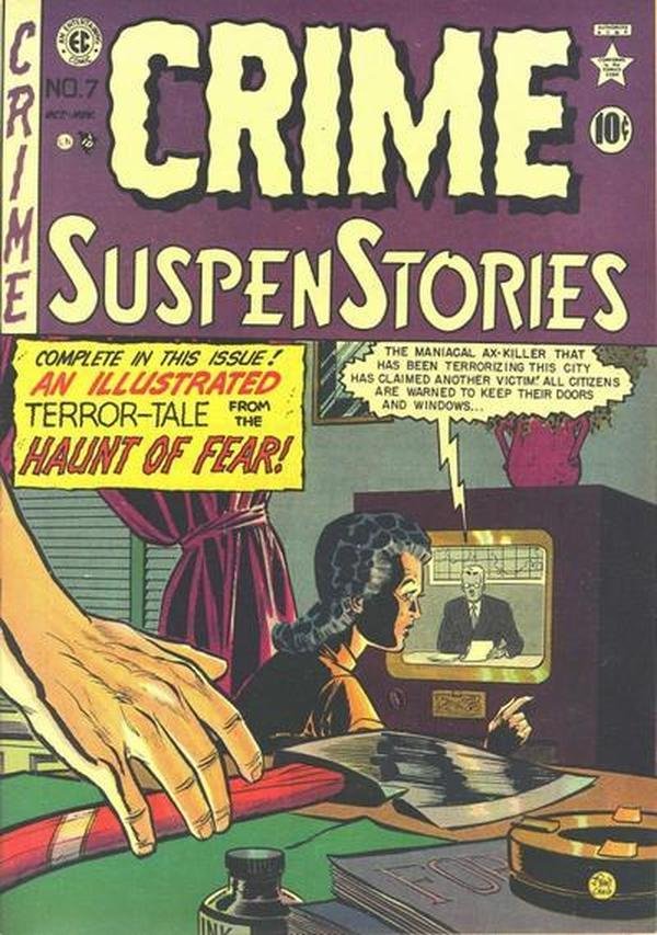 Crime SuspenStories #7 cover