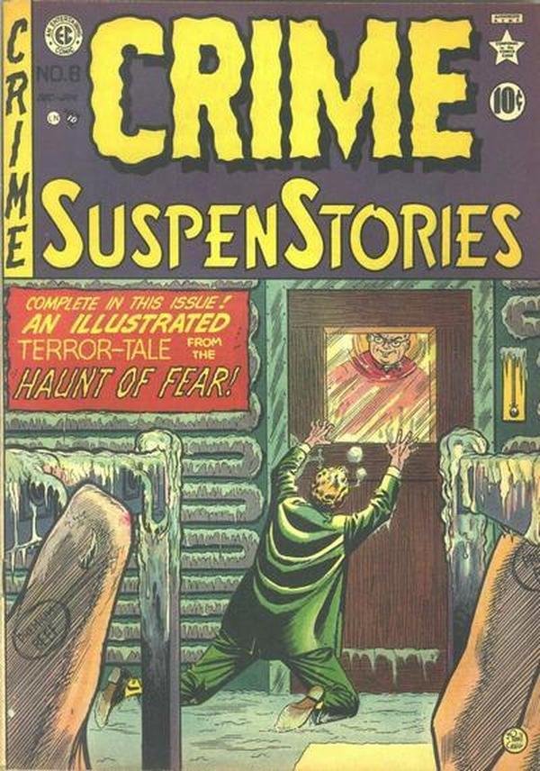 Crime SuspenStories #8 cover