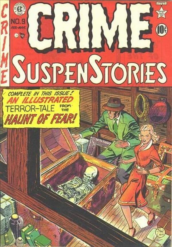 Crime SuspenStories #9 cover