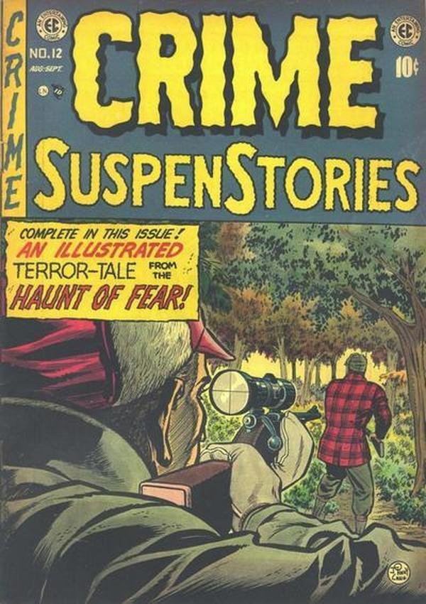 Crime SuspenStories #12 cover