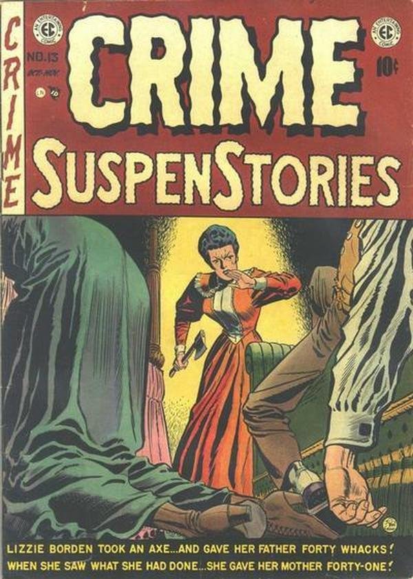 Crime SuspenStories #13 cover
