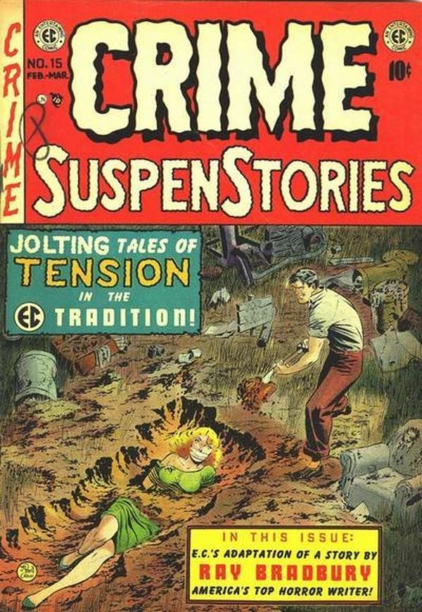 Crime SuspenStories #15 cover