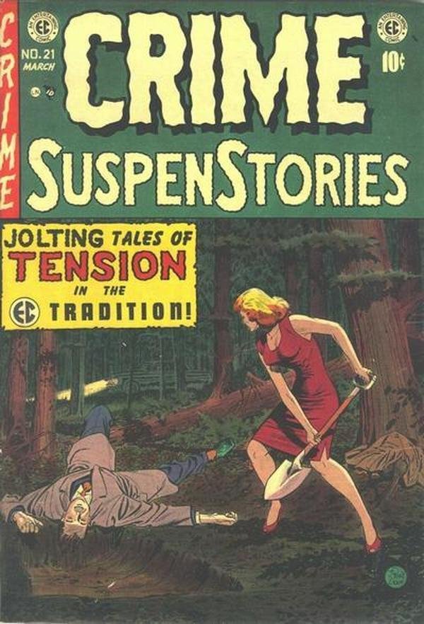 Crime SuspenStories #21 cover