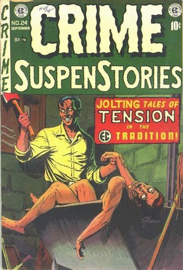 Crime SuspenStories #24 cover