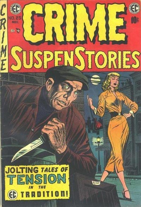 Crime SuspenStories #25 cover