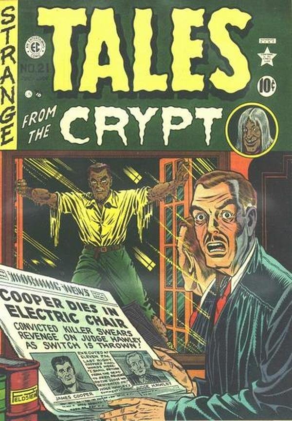 Tales from the Crypt #21 cover