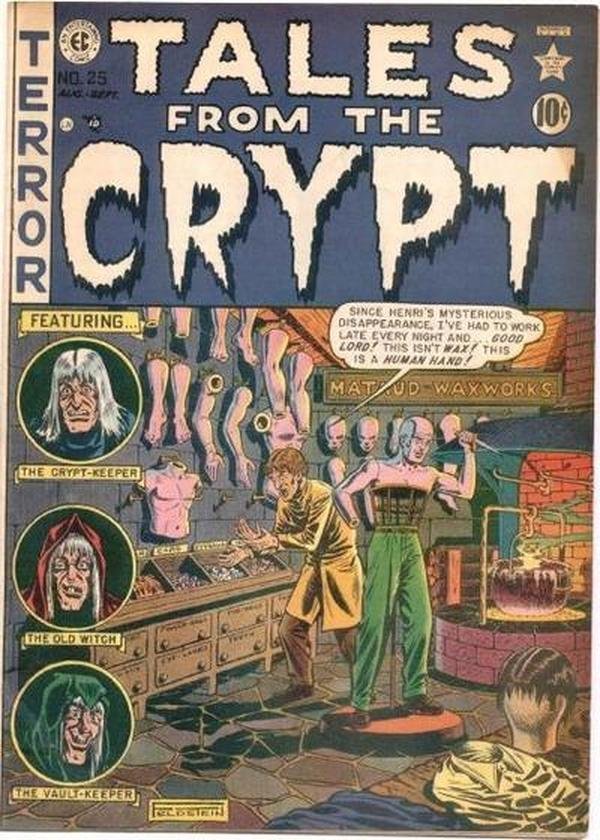 Tales from the Crypt #25 cover