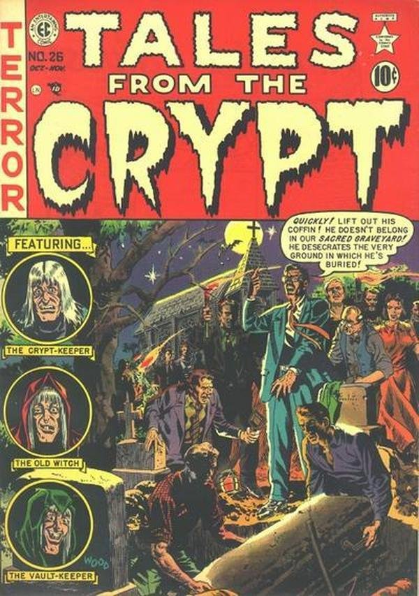 Tales from the Crypt #26 cover