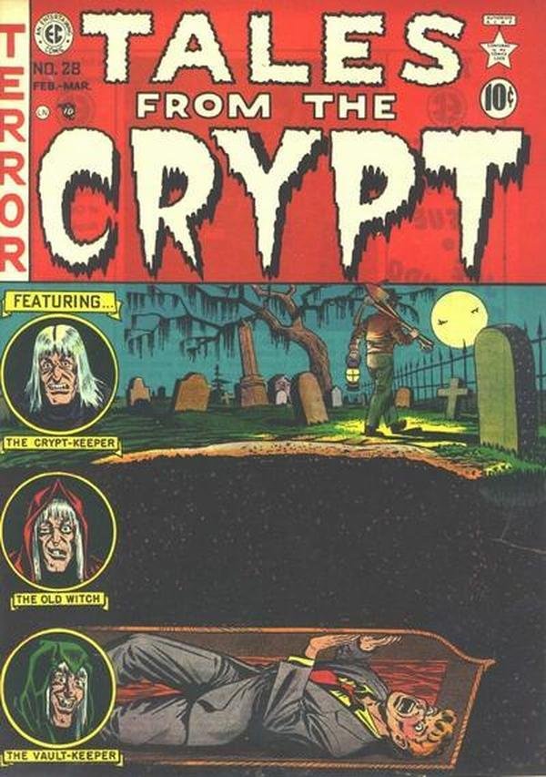 Tales from the Crypt #28 cover