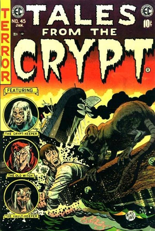 Tales from the Crypt #45 cover