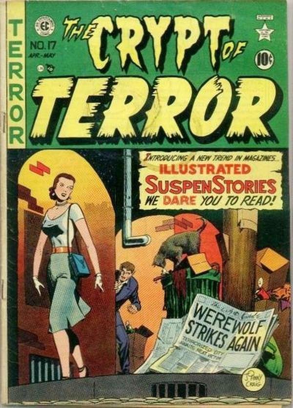 The Crypt of Terror #17 cover