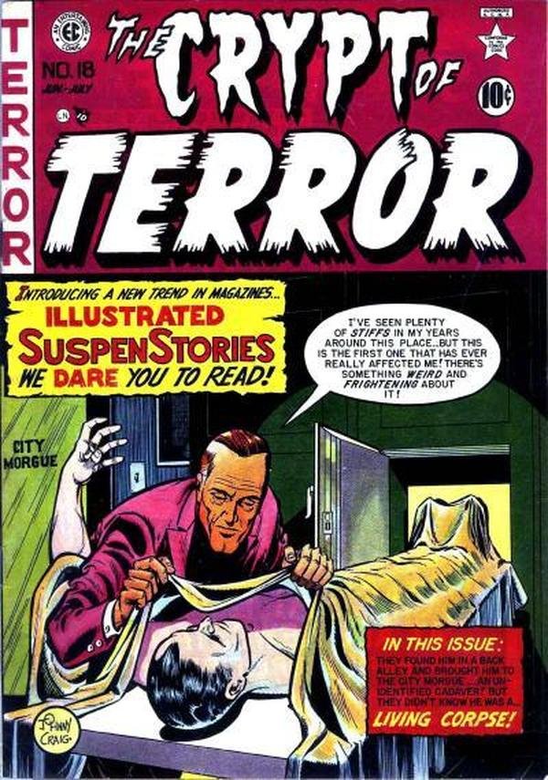 The Crypt of Terror #18 cover