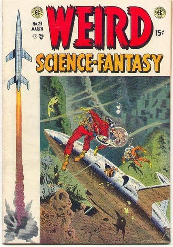 Weird Science-Fantasy #23 cover