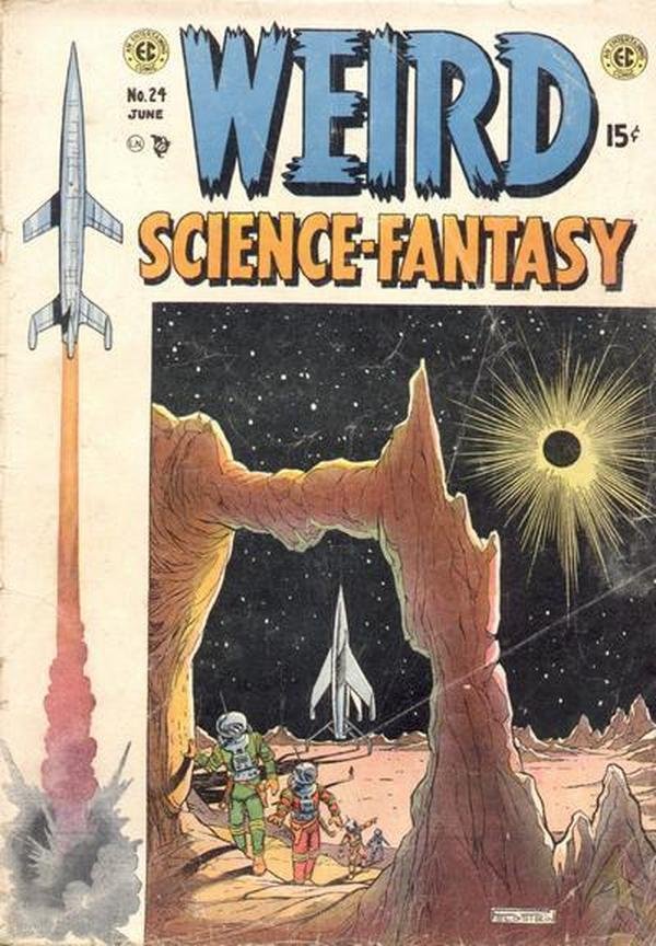 Weird Science-Fantasy #24 cover