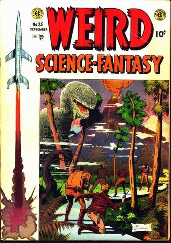 Weird Science-Fantasy #25 cover