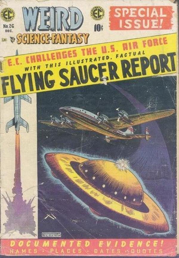 Weird Science-Fantasy #26 cover