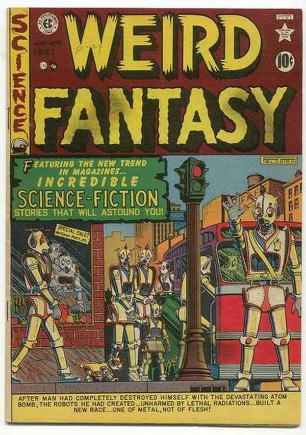 Weird Fantasy #6 cover