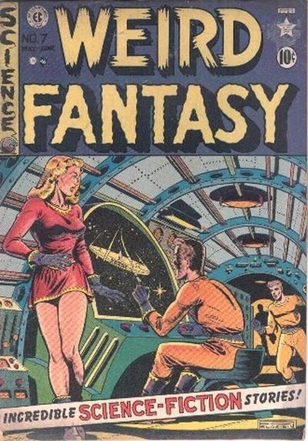 Weird Fantasy #7 cover