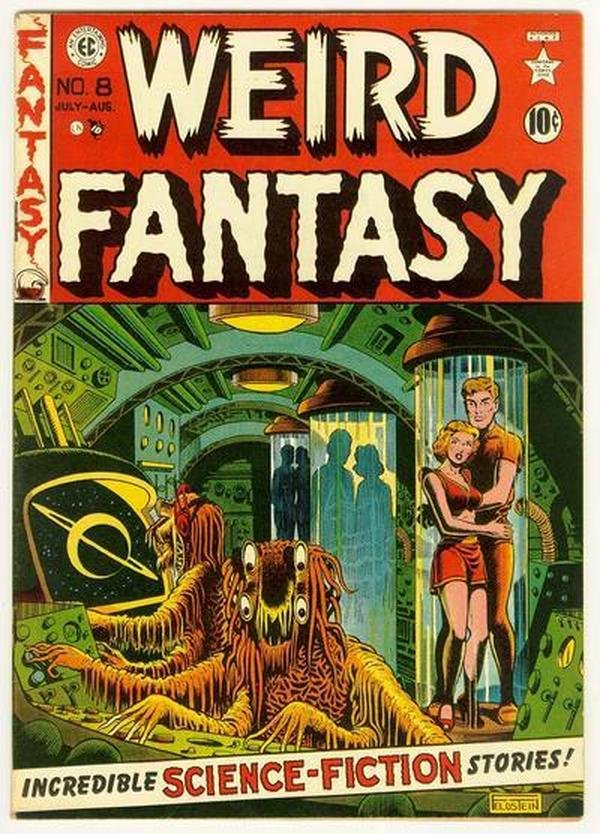 Weird Fantasy #8 cover