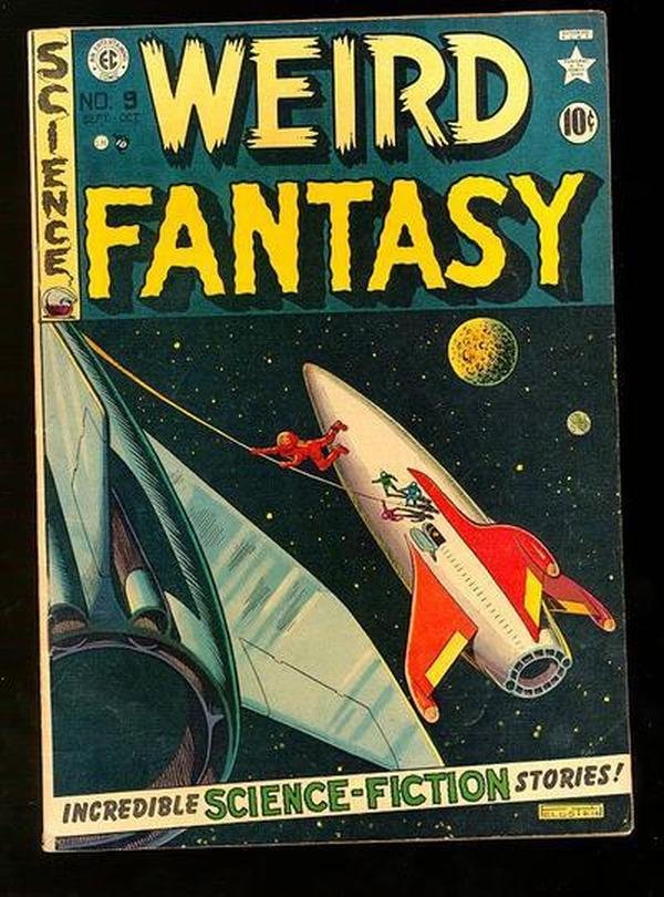 Weird Fantasy #9 cover