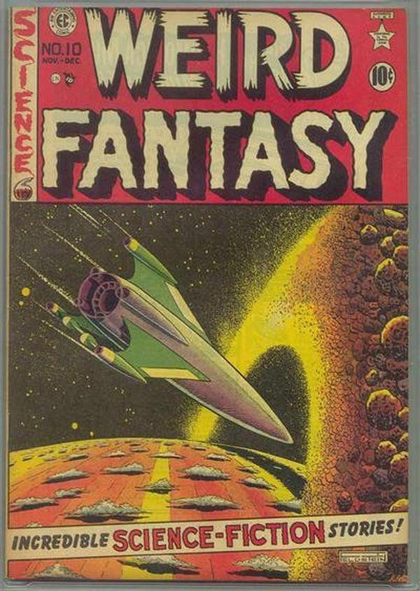 Weird Fantasy #10 cover