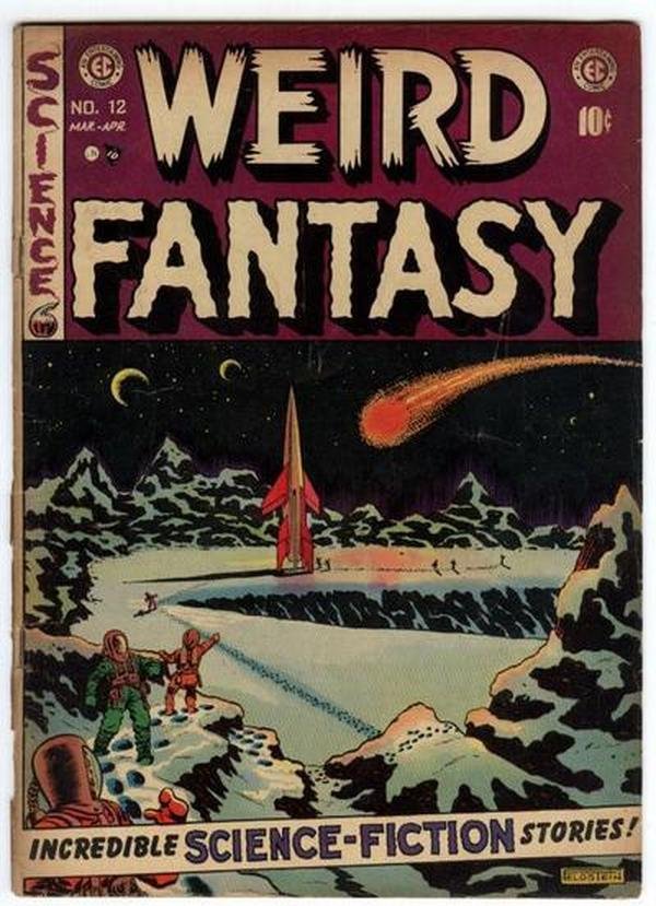 Weird Fantasy #12 cover