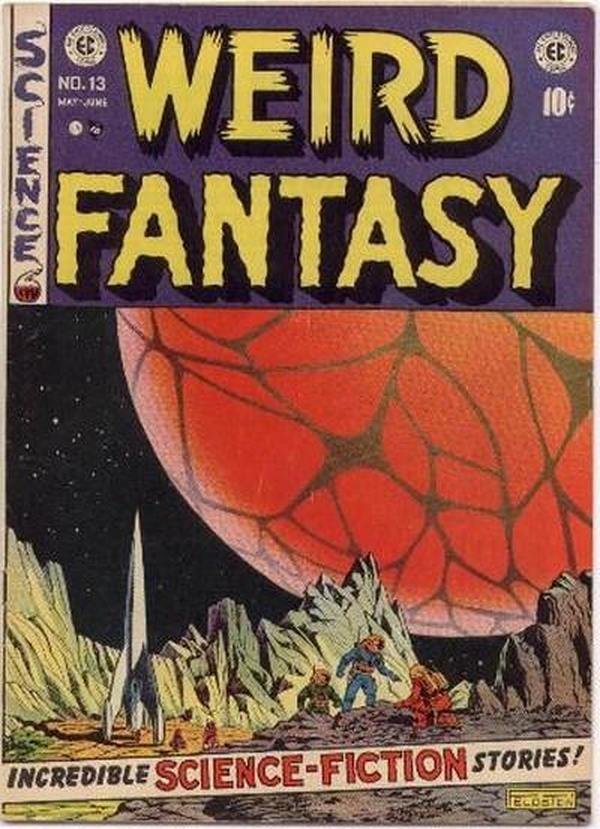 Weird Fantasy #13 cover