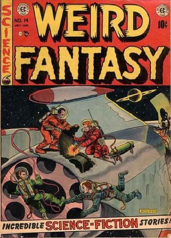 Weird Fantasy #14 cover