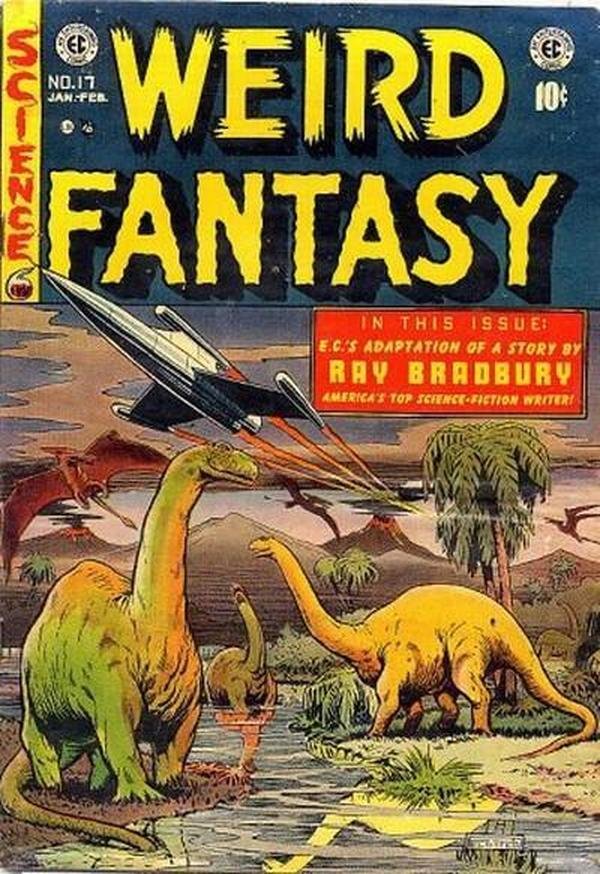 Weird Fantasy #17 cover