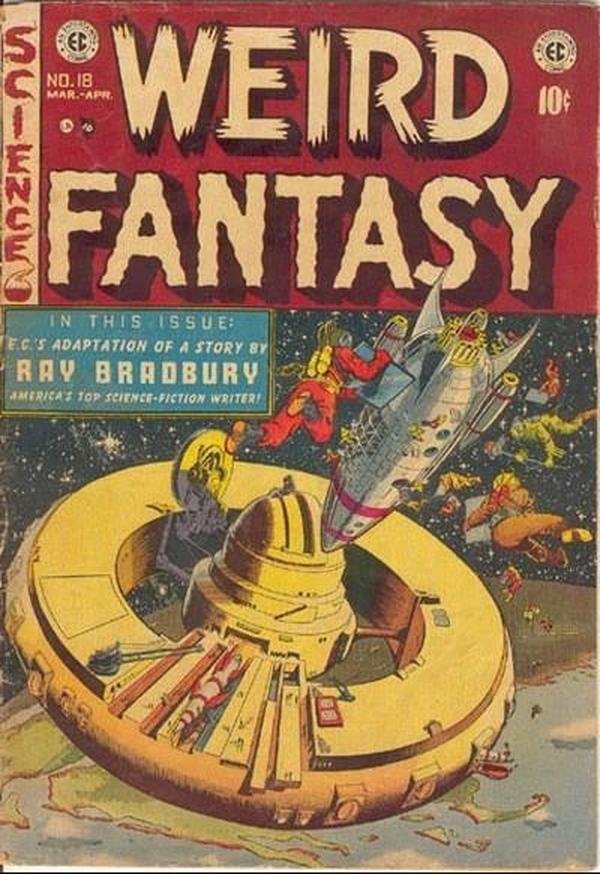 Weird Fantasy #18 cover