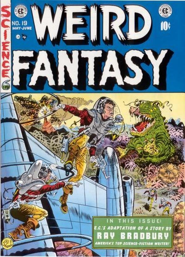 Weird Fantasy #19 cover