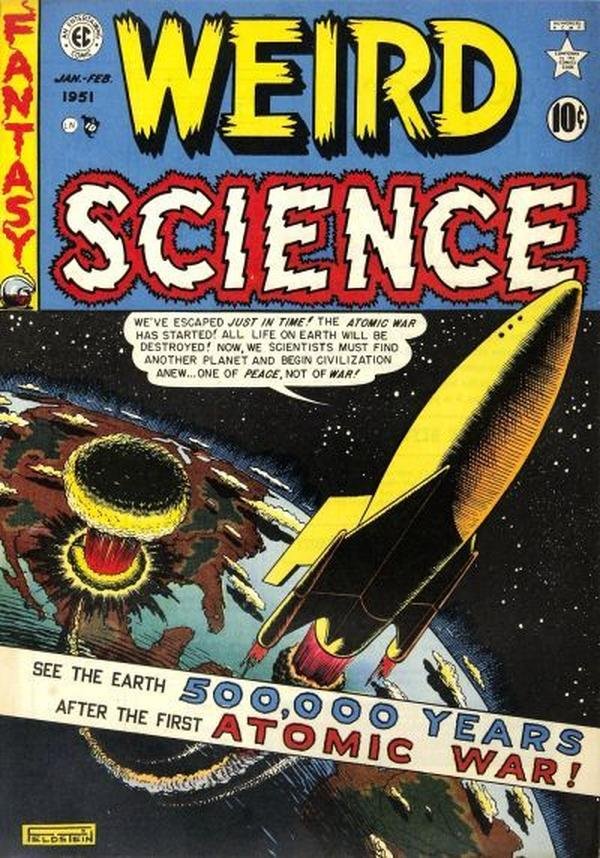 Weird Science #5 cover