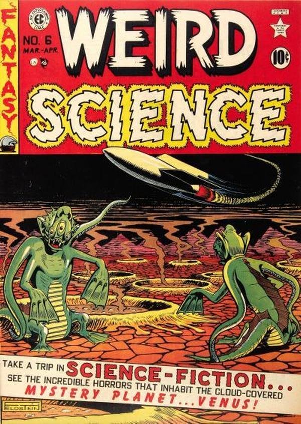 Weird Science #6 cover