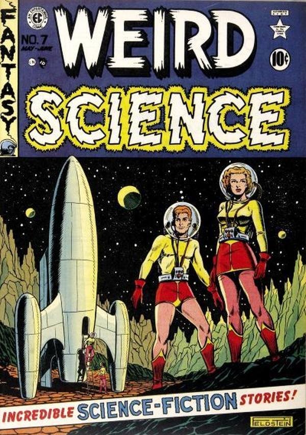 Weird Science #7 cover