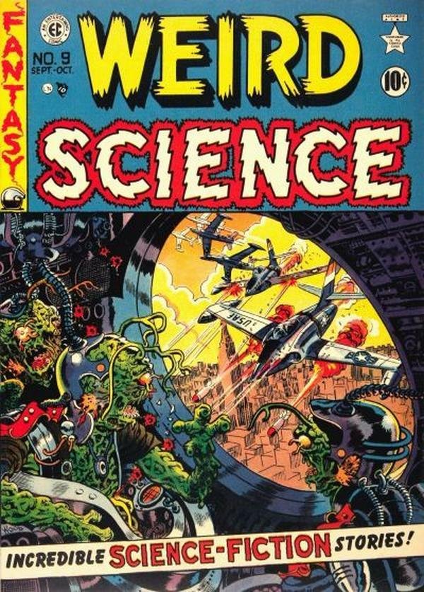 Weird Science #9 cover