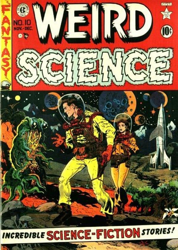Weird Science #10 cover