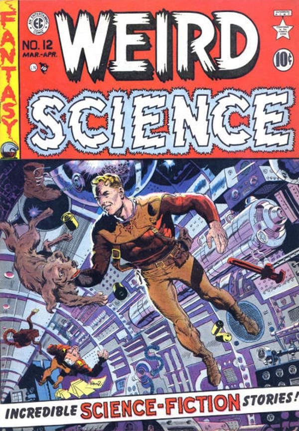 Weird Science #12 cover