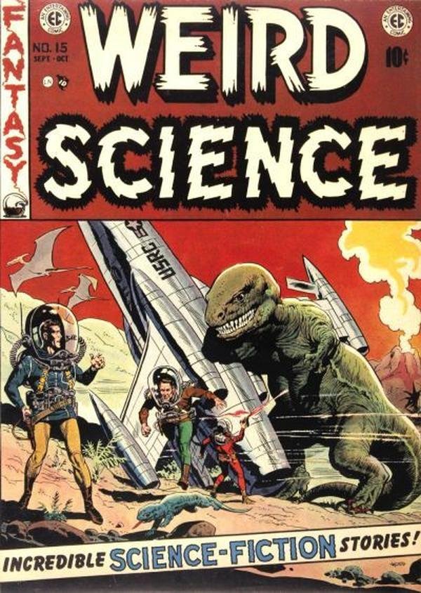 Weird Science #15 cover