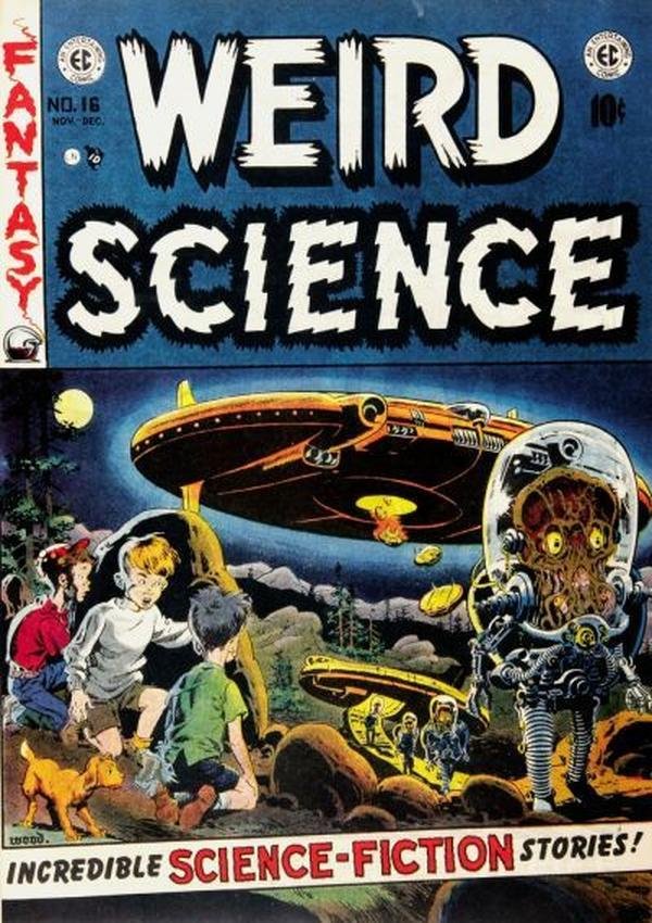 Weird Science #16 cover