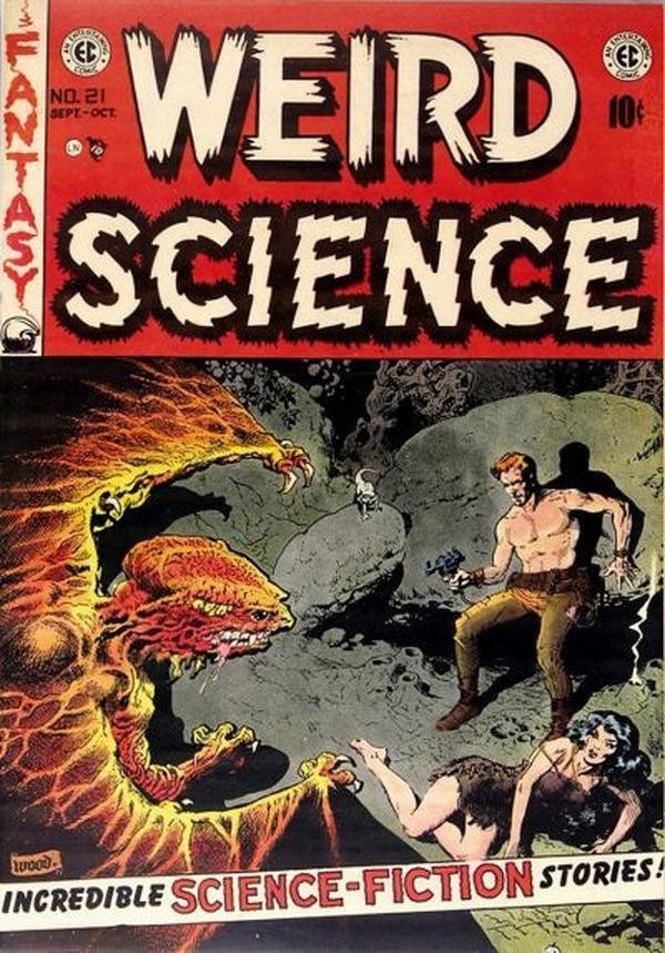 Weird Science #21 cover